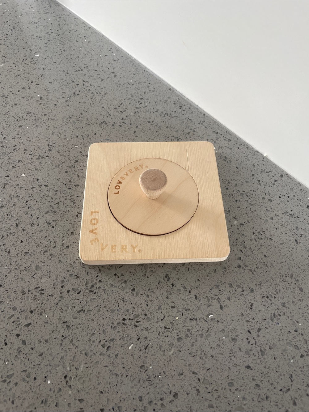 Lovevery Baby’s 1st Puzzle - Natural Wood